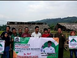 Komunitas Pelunger Kabupaten Bogor Deklarasikan Diri Dukung Gus Imin sebagai Capres