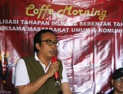 KPU Pamekasan Adakan Coffe Morning, Berharap Angka Golput Semakin Kecil