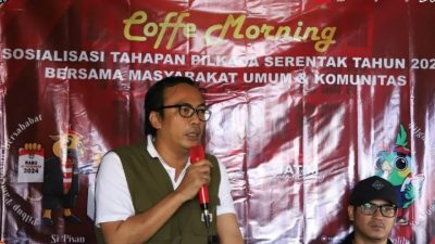 KPU Pamekasan Adakan Coffe Morning, Berharap Angka Golput Semakin Kecil